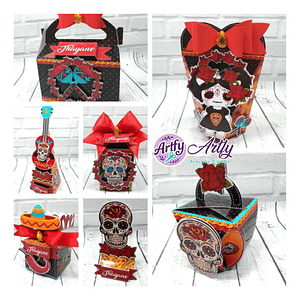 Caveira Mexicana - Caixinhas