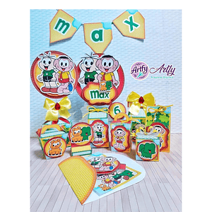 Cascão e Cebolinha - Kit Festa