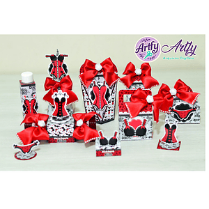 Chá de Lingerie - kit Festa