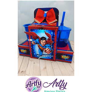 Caixa para copo - Super Homem 