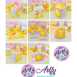 Caixas para Doces - Sunshine 