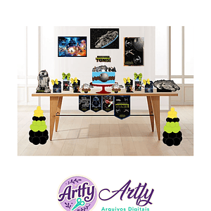 Kit Festa - Star Wars Completo 