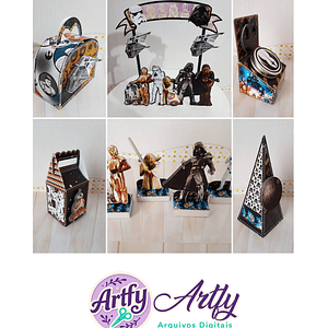 Caixas para Doces- Star Wars 