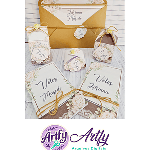 Kit Casamento - Rústico 