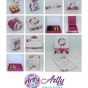 Kit Casamento - Marsala 