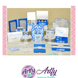 Kit Casamento - Azul 