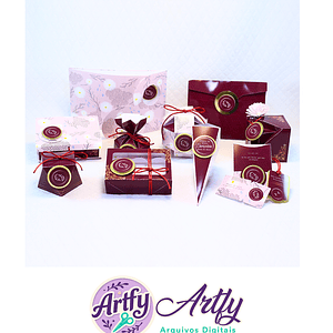 Kit Casamento - Marsala 