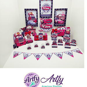 Kit Festa - Carros 