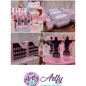 Kit Festa - Volta ao Mundo 