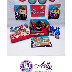 Kit Festa - Vingadores 