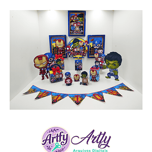 Kit Festa - Vingadores 