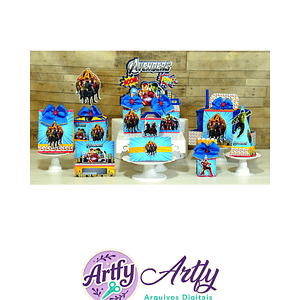 Kit Festa - Vingadores 