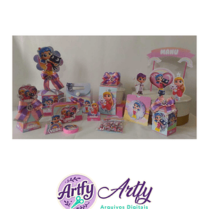 Kit Festa - Vera e o Reino do Arco Íris 