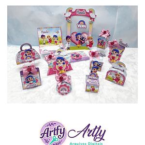 Kit Festa- Vera e o Reino do Arco Íris 