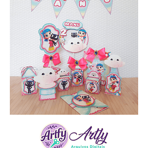 Kit Festa- Vera e o Reino do Arco Íris 