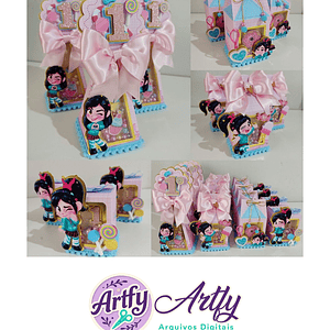 Caixas para Doces- Vanellope