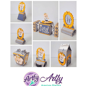 Caixas para Doces- Ursinho Príncipe 