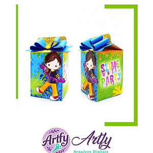 Caixeta para Doce- Slime 