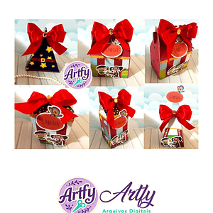 Caixas para Doces- Show da Luna 