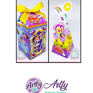 Caixas para Doces- Show da Luna 