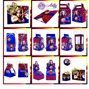 Kit Festa - Capitã Marvel