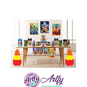Kit Festa - Dragon Ball Z completo 