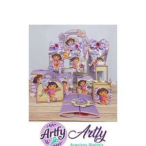 Kit Festa - Dora Aventureira 