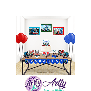 Kit Festa - Thomas e seus amigos 