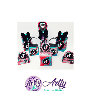 Caixas Para Doces - Tiktok
