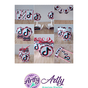 Caixeta para Doces - Tiktok