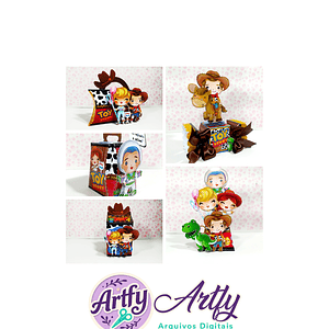 Caixa para doces - Toy story 