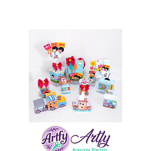 Kit Festa - Três Palavrinhas 