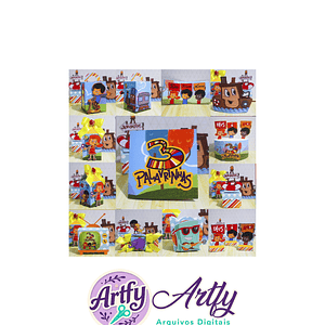 Kit Festa - Três Palavrinhas 