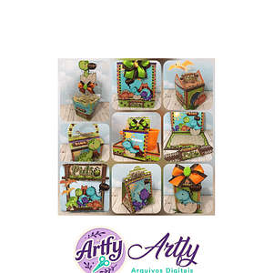 Kit Festa - Dinossauro Cute