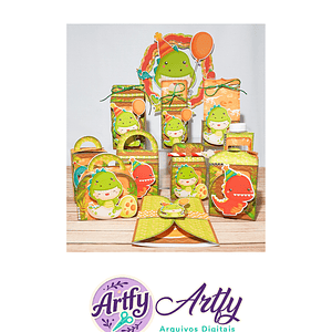 Kit Festa - Dinossauro Cute