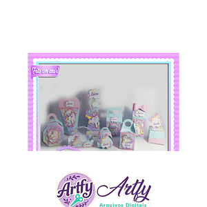 Kit festa - Unicórnio 