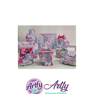 Kit festa - Unicórnio 
