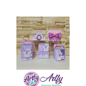 Caixas Para Doces - Unicórnio 