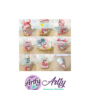 Kit festa - Unicórnio 
