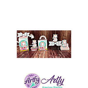 Caixa Para Doces - Unicórnio 