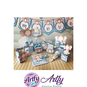 Kit Festa - Elefantinho 