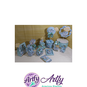 Kit Festa - Elefantinho baby boy 