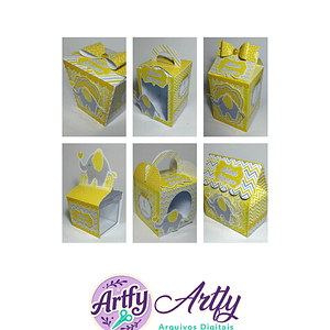 Kit Festa - Elefantinho Amarelo 