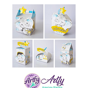 Kit Festa - Elefantinho baby 