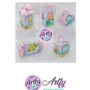Kit Festa - Fundo do Mar Menina 