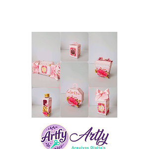 Caixa Para Doces- Flores
