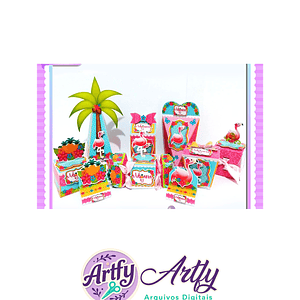 Kit Festa - Flamingo 