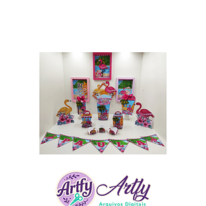 Kit Festa - Flamingos