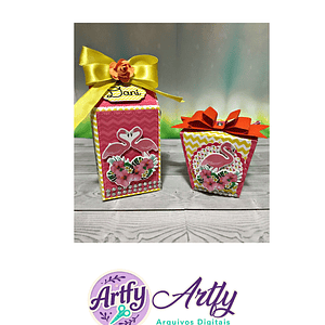 Caixa Para Doce - Flamingo 