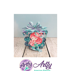 Caixa Para Doce - Sereia 
